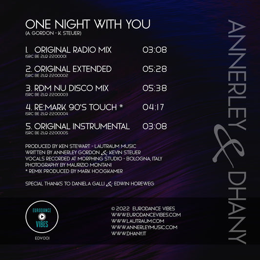 Annerley & Dhany - One Night With You